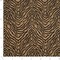Gold & Black Animal Print Chenille Woven Pattern Upholstery Fabric by The Yard - SKU: Tiger Gold